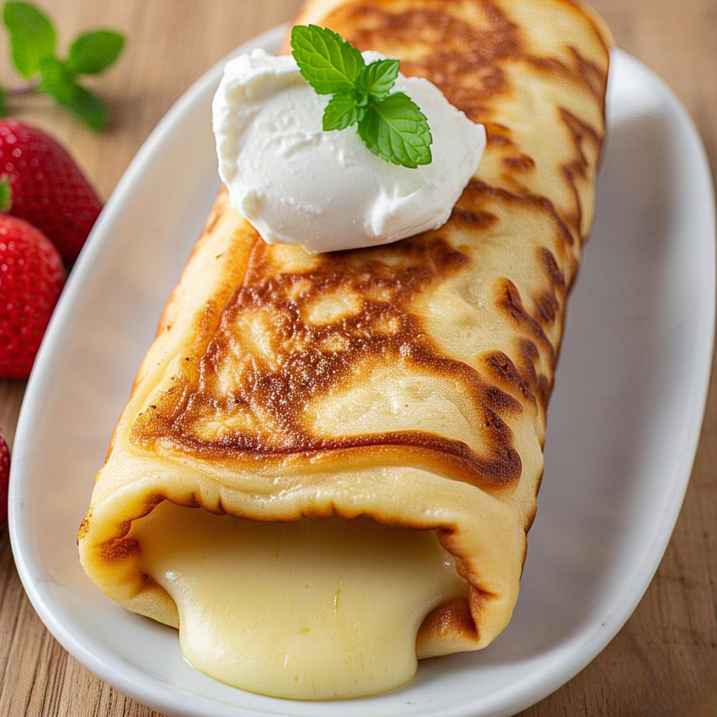 Panqueca Low Carb de Queijo para Café da Manhã